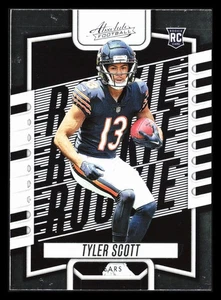 Tyler Scott 2023 Panini Absolute ROOKIE RC #137 Chicago Bears *260 - Imagen 1 de 2