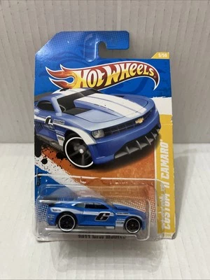 Hot Wheels 2011 NEW MODELS Custom '11 Camaro Blue - Image 1 of 4