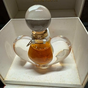Vintage Farouche Nina Ricci Parfum Lalique Flasche Herz Original 3,3 x 2,9" JPN - Bild 1 von 7