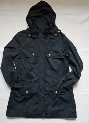 Jaqueta Anorak Feminina Michael Kors com Capuz Preta Média - Imagem 1 de 4