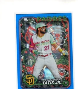 B6131- 2024 Topps Holiday Baseball Insert Cards1 -You Pick- 15+ FREE US SHIP - Picture 1 of 177