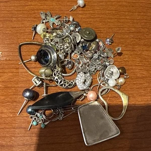 52 Grams Sterling Silver Lot. Cool Eclectic Collection - Picture 1 of 5