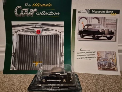 1/43 MERCEDES BENZ 180 NERO DEL PRADO LA COLLEZIONE CLASSICA ULTIMA +MAG - Immagine 1 di 3