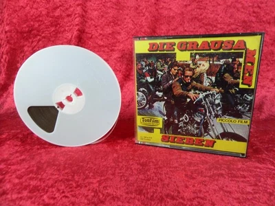 Super 8 Film: "Die grausamen Sieben" 120 Meter, s/w Ton. Guter Zustand. - Bild 1 von 4