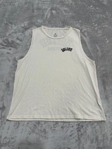 Volcom Stone Tank Top Women's Size Medium White Sleeveless Lightweight - Picture 1 of 8