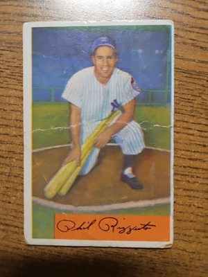 1954 年 BOWMAN #1 PHIL RIZZUTO 低等级 — 第 1/2 张图片