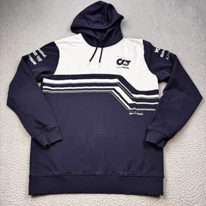 SCUDERIA ALPHA TAURI Hoodie Mens Medium Blue F1 Italy Motorsports Sweatshirt - Bild 1 von 14