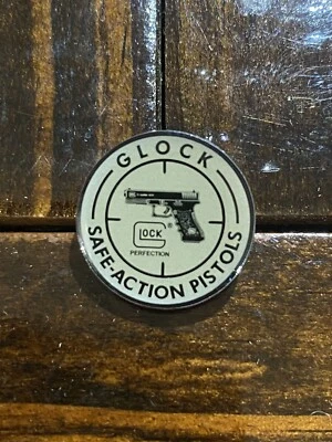 **New Unopened ** Collectable GLOCK Safe-Action Pistols Hat ,Tie,Lapel Pin - Image 1 of 3