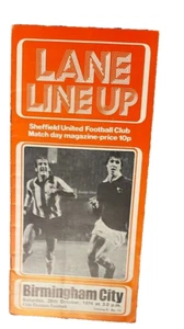 SHEFFIELD UNITED V BIRMINGHAM CITY - DIVISION ONE - 26/10/16974 - Picture 1 of 1