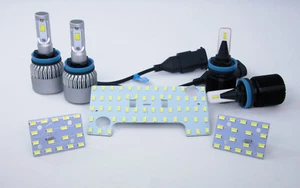 LED Headlights Fog Spot Interior Lights Package for Holden RA Rodeo MY07-MY08 - Picture 1 of 8