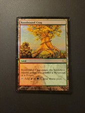 MTG Rootbound Crag Premium Deck Series: Slivers Foil Rare English HP