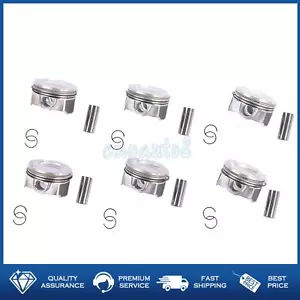 N54B30 Φ84mm Pistons w/ Rings Kit For BMW E88 E91 E92 E60 F01 E71 E89 135i 3L L6 - Foto 1 di 8