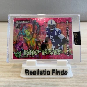 2023 Wild Card Alumination Anthony Richardson QB Dino-Might Rookie Card 1/3 - Picture 1 of 2