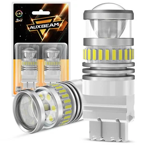AUXBEAM LED Turn Signal Tail Stop Light Bulbs 3156/3157/7440/7443/1156/1157/T15 - Picture 1 of 26