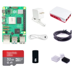 Raspberry Pi 5 2gb 4gb 8gb Starter Kit Official Power Supply Case HDMI SD Card - Picture 1 of 12