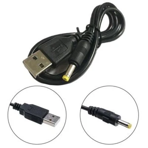 USB A to DC 5V 4.0mm/1.7mm Power Adapter Cable Lead 80cm Charger For Sony New - Zdjęcie 1 z 12