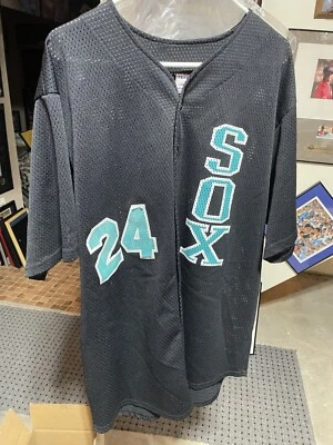 Griffey Jr Jersey, Teal Over The Numbers & There Peeling. FREE w/ One Purchase - Image 1 of 4