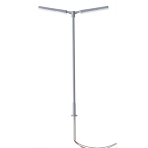 Atlas Luce Parcheggio Doppio Braccio Scala N Confezione da 3 con LED Bianco Freddo (Grigio) - Foto 1 di 1