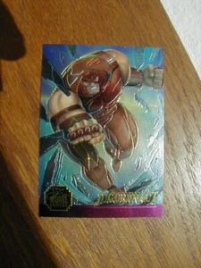 Tarjeta Flair Marvel Annual '95 Limited Chrome 11 Gum Chase - Imagen 1 de 1