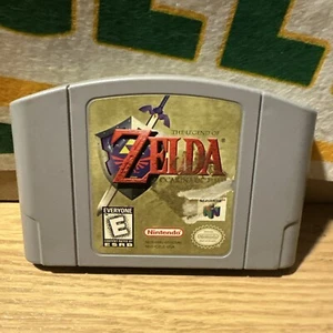 The Legend of Zelda Ocarina of Time Nintendo 64 N64 (solo carrito) - Imagen 1 de 9
