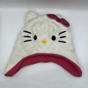 Hello Kitty Toddler Trapper Hat Ages 2T-5T-Fleece - Picture 1 of 4