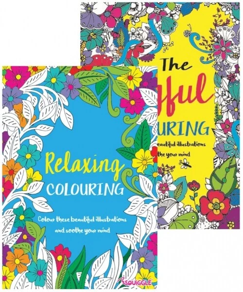 BULK PRICE - 20 X Martello A4 Adult Colour Therapy Colouring Books Random Design - Image 1 of 2