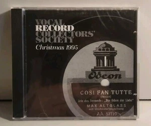Vocal Record Collectors Society Christmas 1995 Cedar CD Opera Arias w1s5 3427 - Bild 1 von 3