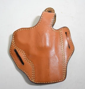 De Santis Right Handed Brown Leather Thumb Break Scabbard 001-33 - No Lining - Picture 1 of 7
