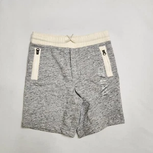 Baby Gap Kids Boys Size 4T Gray Sweat Shorts Drawstring Zipper Pocket N4 - Picture 1 of 12