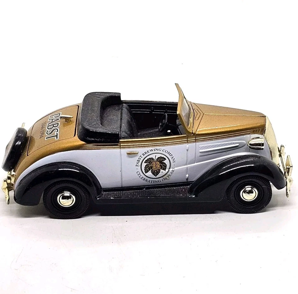 De colección Liberty Classics Die Cast Car Bank 1937 Chevy Pabst Brewing SIN LLAVE 1:25 Foto 1 de 4