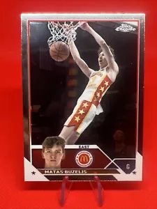 ✨Matas Buzelis 2023 Topps Chrome McDonalds All American NBA - Bild 1 von 2