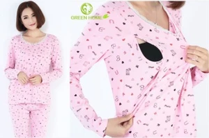 Nursing Maternity Long Sleeve pajamas/lounge wear set - Picture 1 of 2
