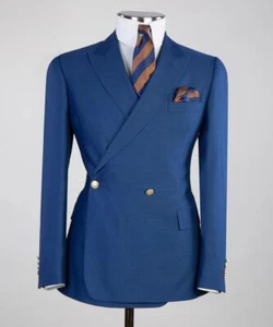 Men's Suit Perfect Fit- Wedding, Groom, Groomsmen, Party, Formal & Business Suit - Picture 1 of 6