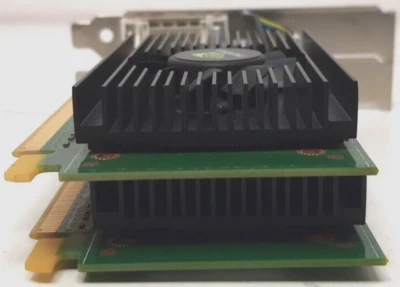 Lot of (2) Nvidia NVS 315 1GB DDR3 DMS-59 Low Profile PCIe Video Card - Image 1 of 4