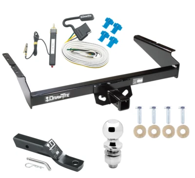 Trailer Hitch For 90-05 Chevy Astro GMC Safari Extended Body w/ Wiring & 2" Ball - Imagem 1 de 4