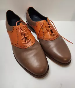 Cole Haan Men's Brown and Orange Oxfords Size 11 - Picture 1 of 9