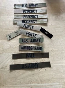 Toppe militari USA varie assortite nome e esercito - Foto 1 di 10