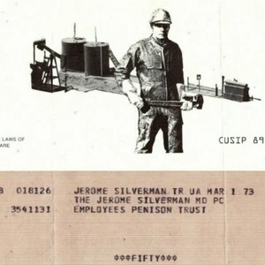 Vintage 1981 Stock Certificate "Towner Petroleum Company" Oklahoma - Picture 1 of 3