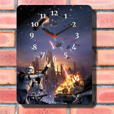 Reloj de Pared Diseño Star Wars Troopers Nuevo en Caja Ideal Regalo Colgante de Pared Foto 1 de 2