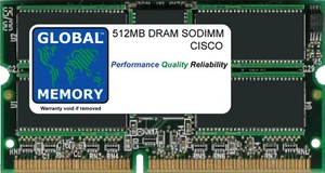 512MB DRAM SODIMM MEMORY RAM FOR CISCO 7301/7304 ROUTERS NSE-100 (7300-MEM-512) - Picture 1 of 1