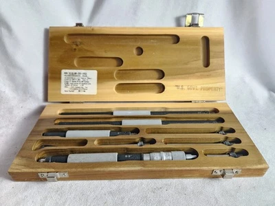 Scherr Tumico 8"-36" Inside Diameter Micrometer w/ Wooden Case Internal - Image 1 of 4