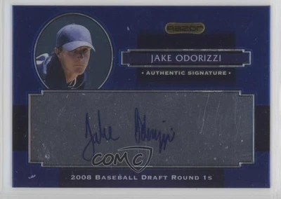 2008 Razor Signature Series Metal Auto Blue Jake Odorizzi #AU-JO Auto - Image 1 of 2