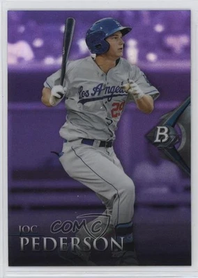 2014 Bowman Platinum Chrome Prospects Retail Purple Refractor Joc Pederson - Image 1 of 2