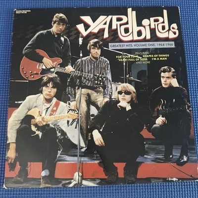 YARDBIRDS GREATEST HITS Vinyl LP VG+/VG Ultrasonically Cleaned - Image 1 of 4