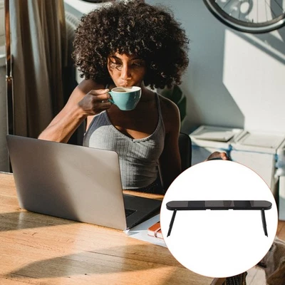  Support d'ordinateur portable en plastique 1PC pliant support portable avec - Image 1 of 4