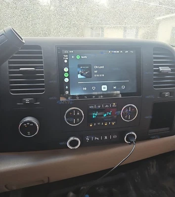 For Chevrolet Silverado 2007-2013 Radio Stereo Fit For Apple CarPlay Android 15 - Image 1 of 4