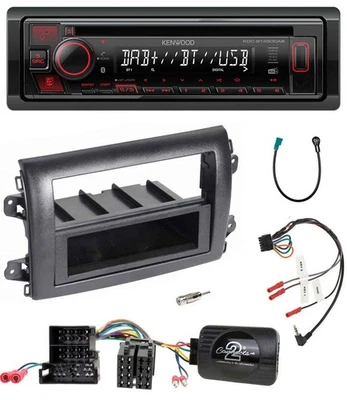 Kenwood Lenkrad CD USB Bluetooth DAB Autoradio für Fiat Ducato ZFA250 ab 2021 - Bild 1 von 4