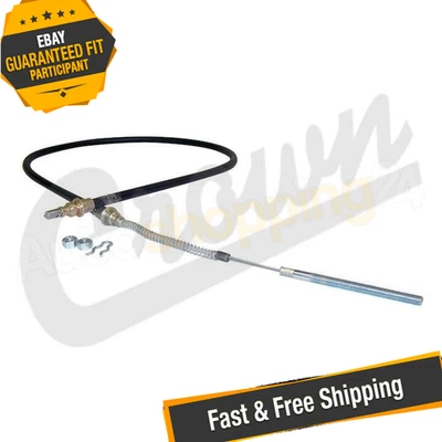Cable de freno de estacionamiento delantero Crown J5355287 para Jeep CJ5 1976-1983 Foto 1 de 4