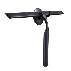 Shower Squeegee 12-Inch for Glass Door All-Purpose Stainless Steel for Bathroom - Picture 1 of 8