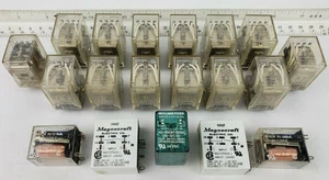 19x Relay General Purpose OMRON MY4 120vac 24 240 Midland Ross Automation Delay - Picture 1 of 9